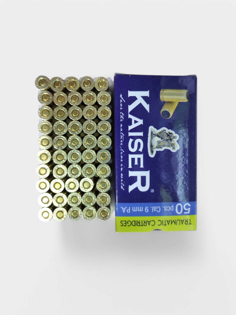 [WC-3676] Munición traumática Kaisern 9 mm